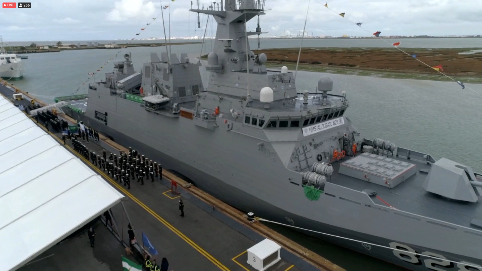 Navantia entrega la corbeta a la armada saudí Onda Cádiz RTV